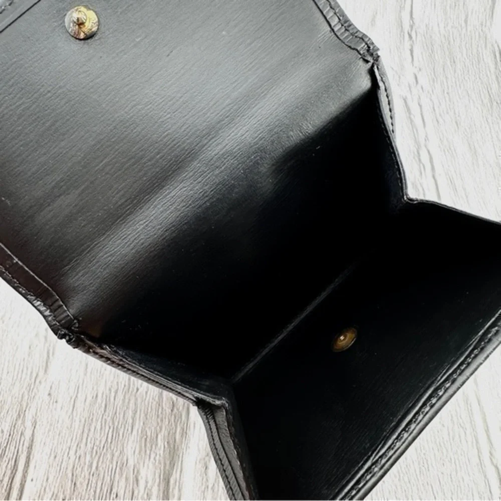 AUTHENTIC Louis Vuitton Marco Wallet. Black.